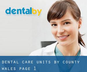 dental care units by County (Wales) - page 1