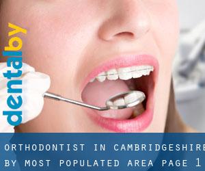 Orthodontist in Cambridgeshire by most populated area - page 1