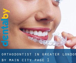 Orthodontist in Greater London by main city - page 1