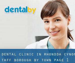 Dental clinic in Rhondda Cynon Taff (Borough) by town - page 1
