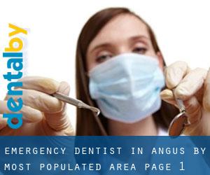 Emergency Dentist in Angus by most populated area - page 1