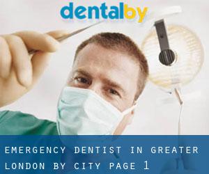 Emergency Dentist in Greater London by city - page 1