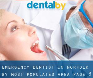 Emergency Dentist in Norfolk by most populated area - page 3