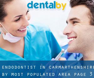 Endodontist in Carmarthenshire by most populated area - page 3