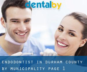 Endodontist in Durham County by municipality - page 1