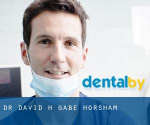 Dr David H Gabe (Horsham)